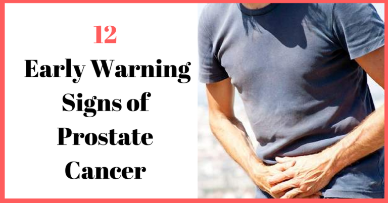 12 Early Warning Signs Of Prostate Cancer Online Cornucopia